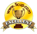 "Excellent" Award from 5cup.com