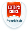 Editor's Choice award at FreeTrialSoft.com