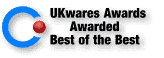 "Best of the Best" award from UKwares